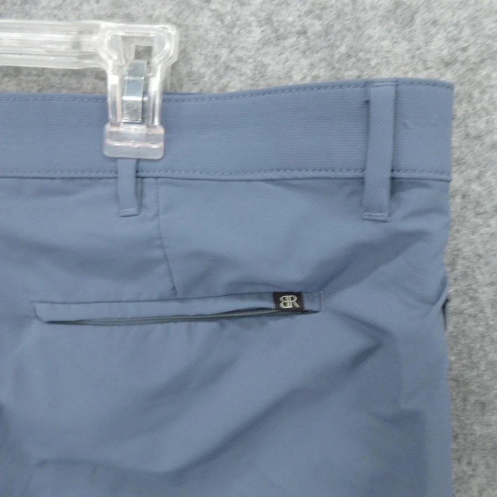 Banana Republic Pants Mens 40x31 Blue Gray Performance Golf Flat Front